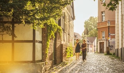 Kolkviertel in old town Spandau Kolkviertel in old town Spandau in Berlin