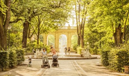 Volkspark Friedrichshain Fairytale Fountain in Volkspark Friedrichshain